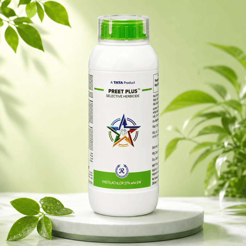 Tata Rallis PREET PLUS – Pretilachlor 37% w/w EW Herbicide | Vetrivel Agro Services