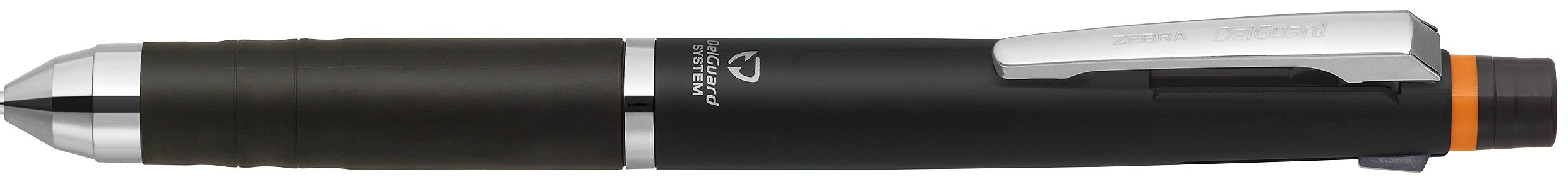 Zebra Delguard + 2C Multifunctional Mechanical Pencil Black