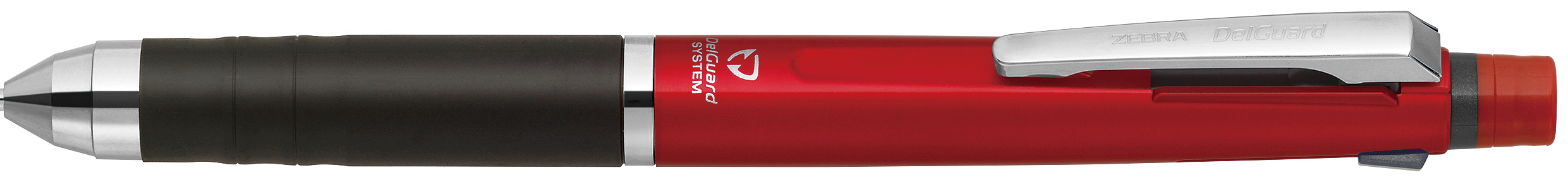 Zebra Delguard + 2C Multifunctional Mechanical Pencil Red
