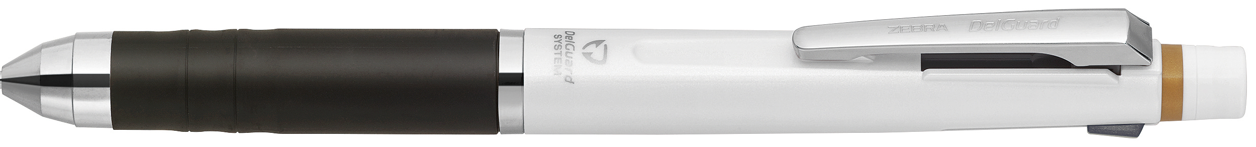 Zebra Delguard + 2C Multifunctional Mechanical Pencil White