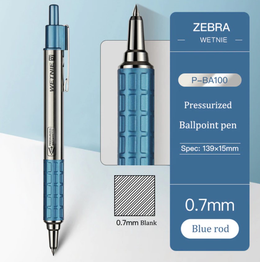 Zebra Wetnie 0.7 Pen Blue