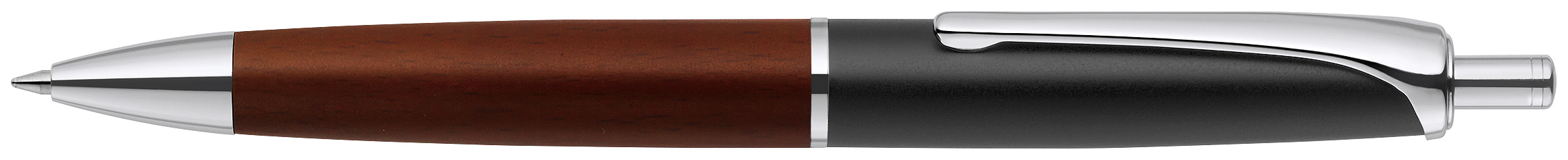Zebra Filare Rewood Knock Type Ballpoint Pen 0.7