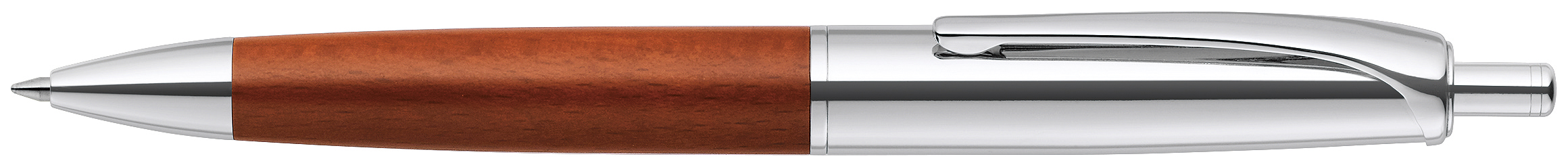 Zebra Filare Rewood Knock Type Ballpoint Pen 0.7