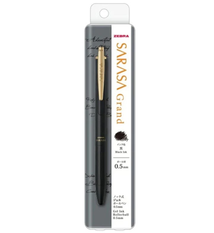 Zebra Sarasa Grand Pen 0.5 Matte Black