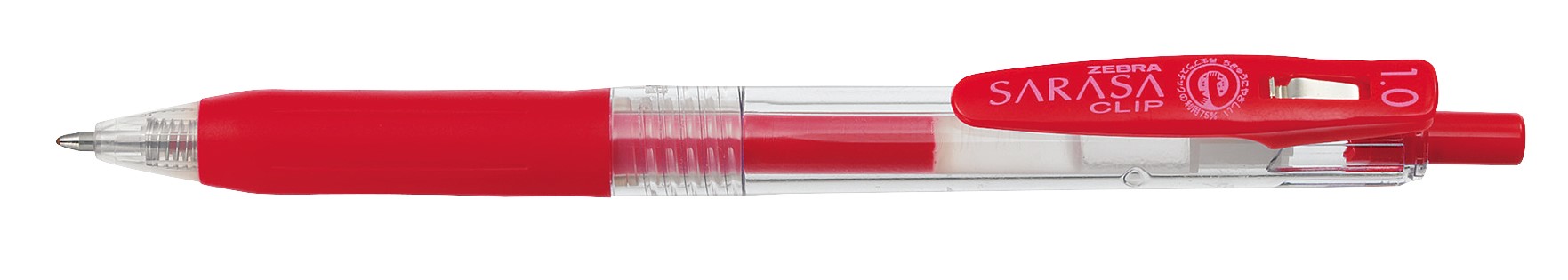Zebra Sarasa Clip Pen 1.0 Red