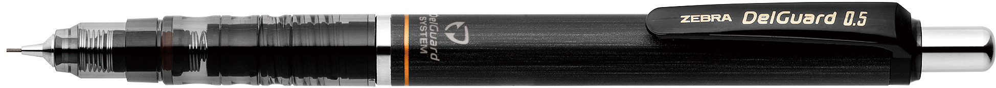 Zebra Delgard Mechanical Pencil Black 0.5