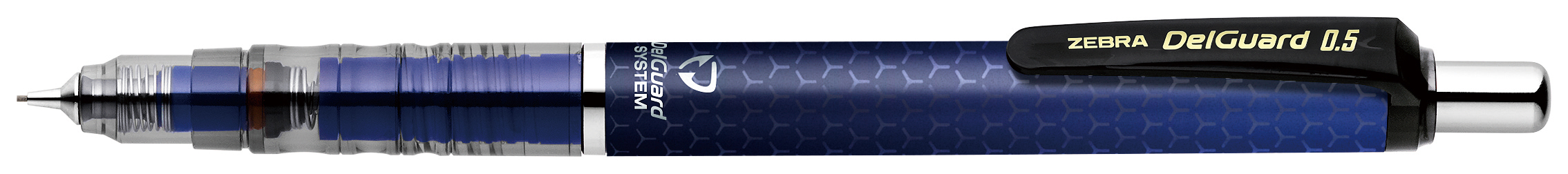 Zebra Delgard Mechanical Pencil Honeycomb Blue 0.5