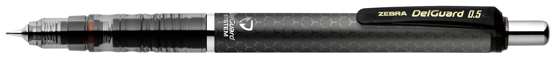 Zebra Delgard Mechanical Pencil Honeycomb Gray 0.5