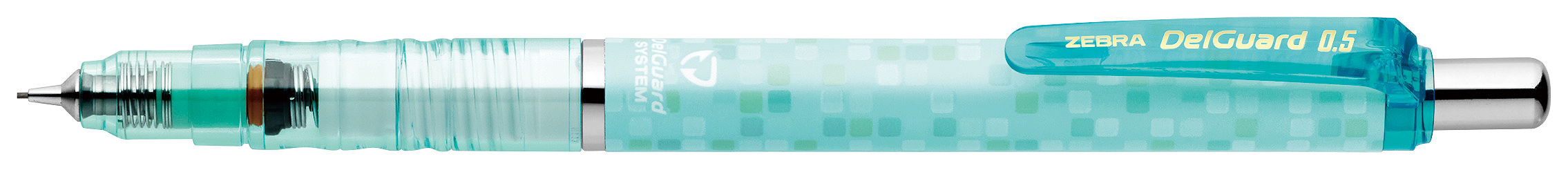 Zebra Delgard Mechanical Pencil Square Blue Green 0.5