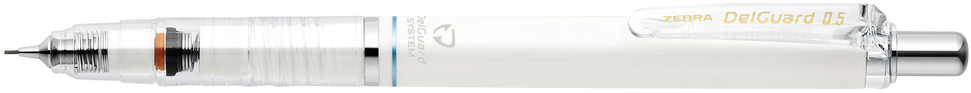Zebra Delgard Mechanical Pencil White 0.5