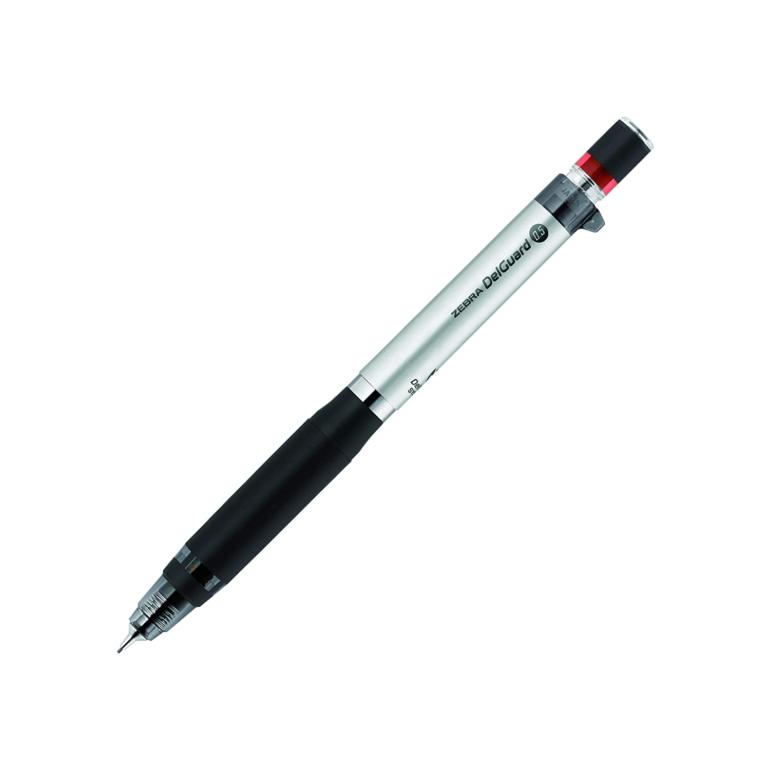 Zebra Delguard Mechanical Pencil Type ER 0.5 Silver