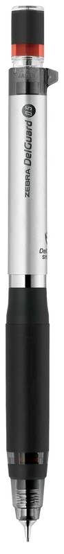 Zebra Delguard Mechanical Pencil Type ER 0.5 Silver