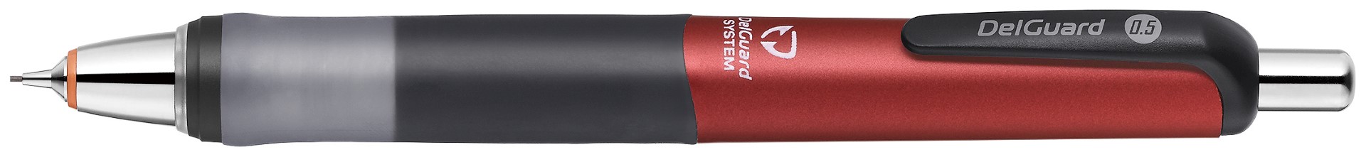 Zebra Mechanical Pencil Delguard Type GR 0.5mm Red