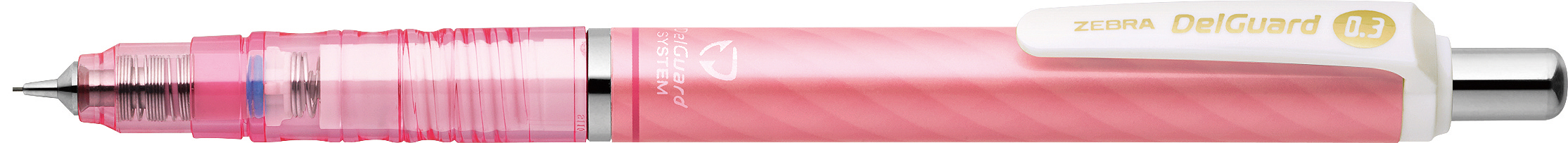 Zebra Delgard Mechanical Pencil Luminous Pink 0.3