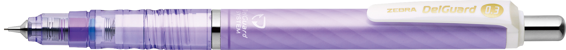 Zebra Delgard Mechanical Pencil Luminous Violet 0.3