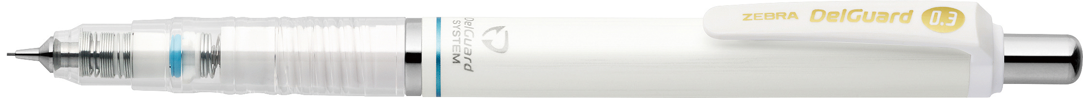 Zebra Delgard Mechanical Pencil White 0.3