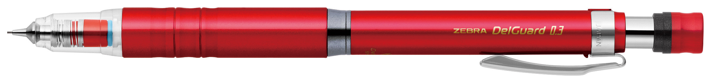 Zebra Mechanical Pencil Delguard Type Lx 0.3 Red