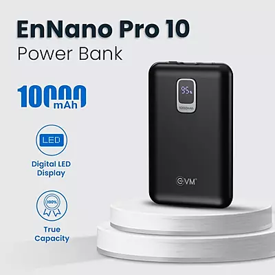 POWER BANK EVM 10000 MAH ENNANO PRO 10 P0407