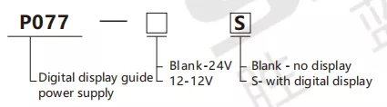 SiRON P077 Series 60W Digital Display Guide Power Supply