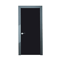 Black PRE-LAMINATED HDHMR DOOR
