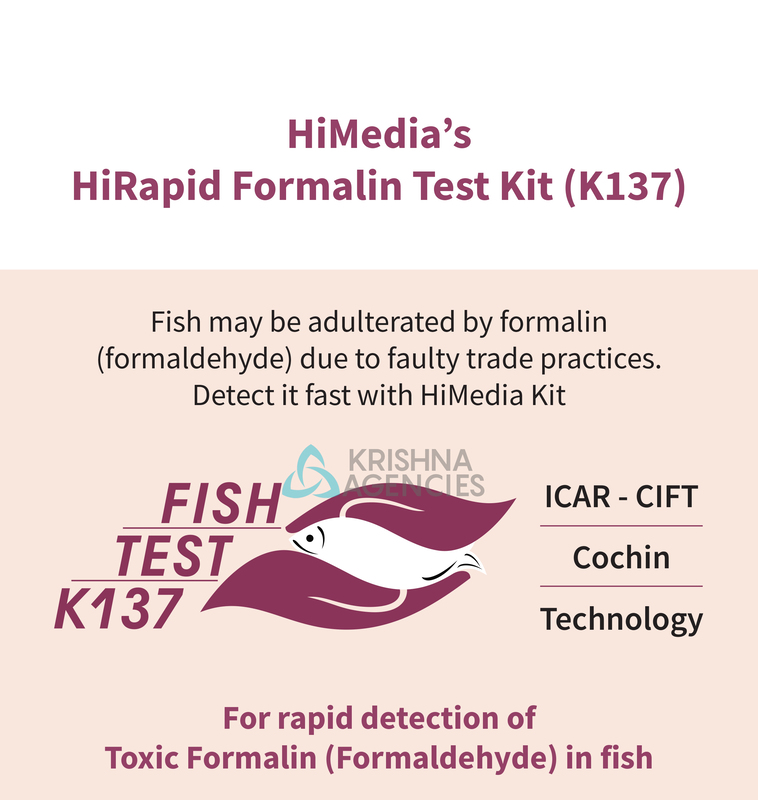 HiRapid Formalin Test Kit (for Fish) 25Test/Kit