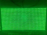 MEIYAD P10 outdoor single-colour green SMD LED module 320 x 160 mm – Lumina Display Systems