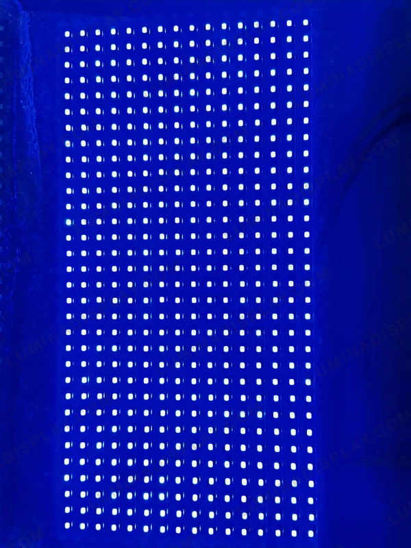 MEIYAD P10 outdoor single-colour blue SMD LED module 320 x 160 mm – Lumina Display Systems