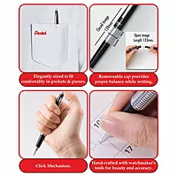 PENTEL P1035 KERRY PENCIL - 0.5 A-BLACK