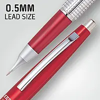 PENTEL P1035 KERRY PENCIL - 0.5 B - RED PENTEL P1035 KERRY PENCIL - 0.5 B - RED