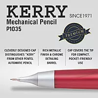 PENTEL P1035 KERRY PENCIL - 0.5 B - RED PENTEL P1035 KERRY PENCIL - 0.5 B - RED