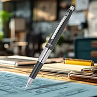 PENTEL P1035 KERRY PENCIL - 0.5 A-BLACK