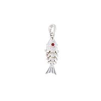 SRIMATHI JEWELLERS 925 sterling silver fish pendant