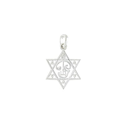 SRIMATHI JEWELLERS OM Pendant | Lord Spiritual OM Star Locket for Men and Women