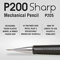 PENTEL P205 M.PENCIL - 0.5MM BLACK