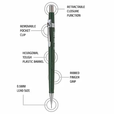 PENTEL P205 M.PENCIL - 0.5MM GREEN