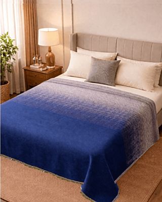 Blue Horizon Calm Solapur Blanket