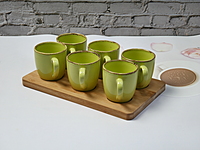 KUDUCHEE PORCELAIN GAJ TEA SET0f6 (120ml each) Gift box