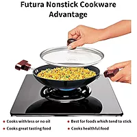 HAWKINS BREAKFAST PAN 9L WITH GLASS NBFP09G
