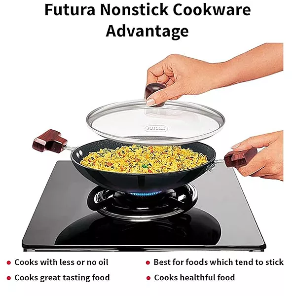 HAWKINS BREAKFAST PAN 9L WITH GLASS NBFP09G
