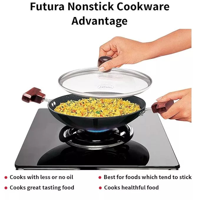 HAWKINS BREAKFAST PAN 9L WITH GLASS NBFP09G