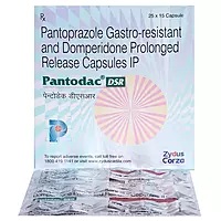 Pantodac DSR Capsule | Pantoprazole 40mg + Domperidone 30mg | Zydus