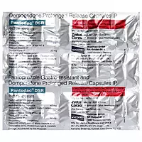 Pantodac DSR Capsule | Pantoprazole 40mg + Domperidone 30mg | Zydus