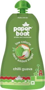 PAPER BOAT CHILLI GUAVA ZERO ADDED 215ML