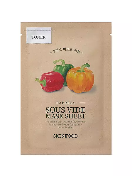 SKINFOOD PAPRIKA SOUS VIDE MASK SHEET