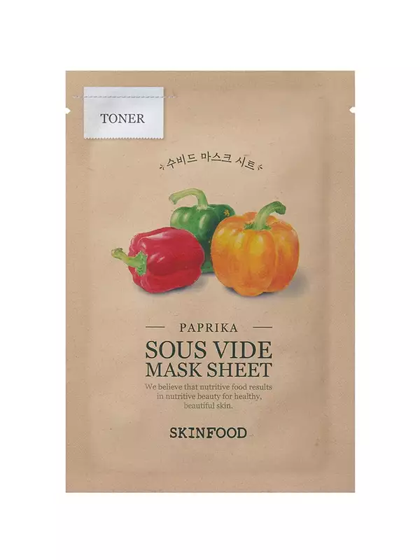 SKINFOOD PAPRIKA SOUS VIDE MASK SHEET
