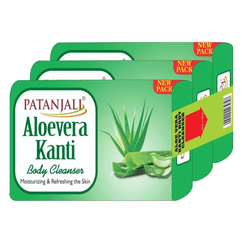 PATANJALI ALOEVERA SOAP 450GM
