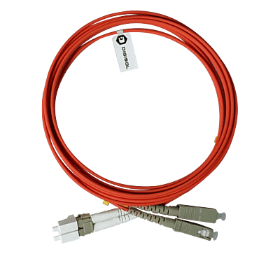 Digisol Channel SCS Patch Cord, MM(OM2)(50), Duplex LC-SC, PC Type, 3M, LSZH