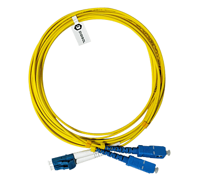 Digisol Channel SCS Patch Cord, SM(OS2), Duplex LC-SC, PC Type, 3M, LSZH