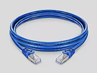 Delton Cat6 STP 26AWG, Grey, LSZH, Patch Cord, 1M (DLT-PC6STGL-1)