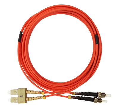 Digisol Channel Patchcord, MM(OM1)(62.5), Duplex ST-SC, PC Type, 3M, LSZH